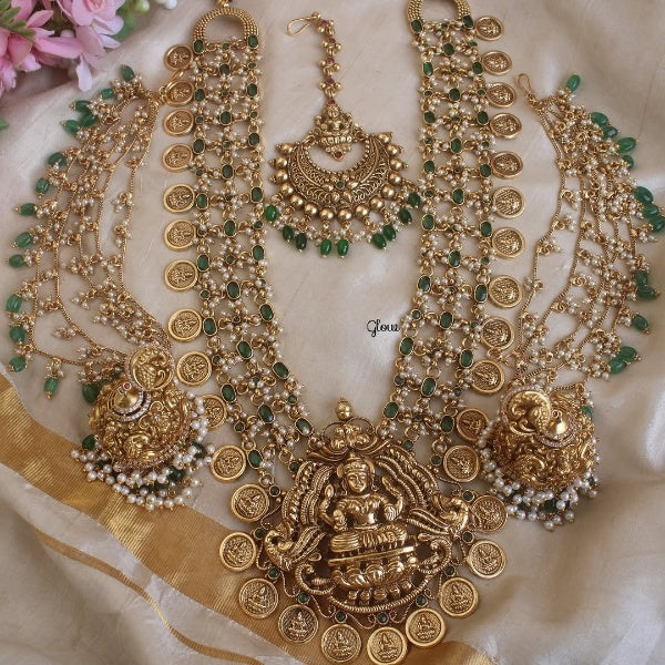 Bridal Kemp Manga Neckpiece(Green Combo Set