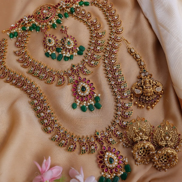 Fancy Braidel jewellery set for women