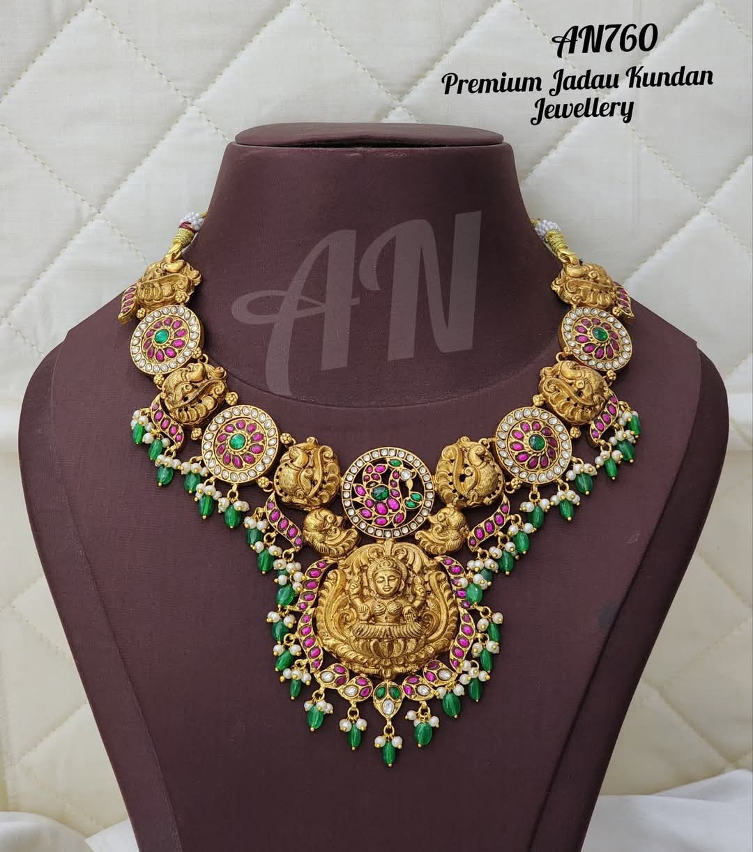 Swarna Kanchana (Golden Ornament) Necklace set