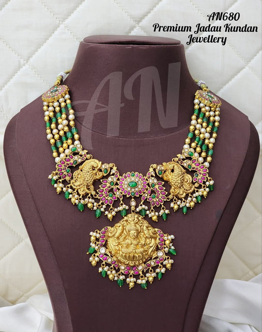 Nagasthali Jadau Kundan Necklace set