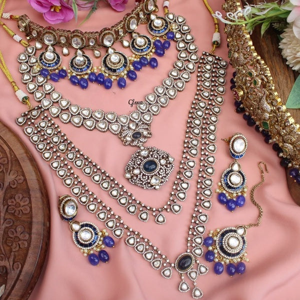 Grand AD Dimond Victoria bridal combo set